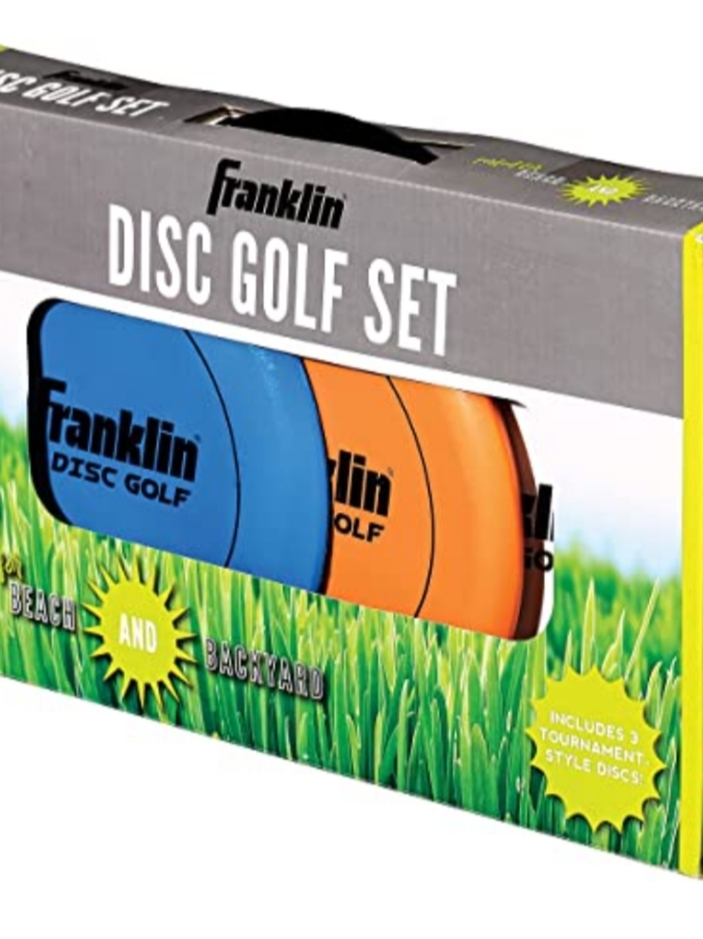 Disc Frisbee Golf 3-Disc Set by Franklin Sports